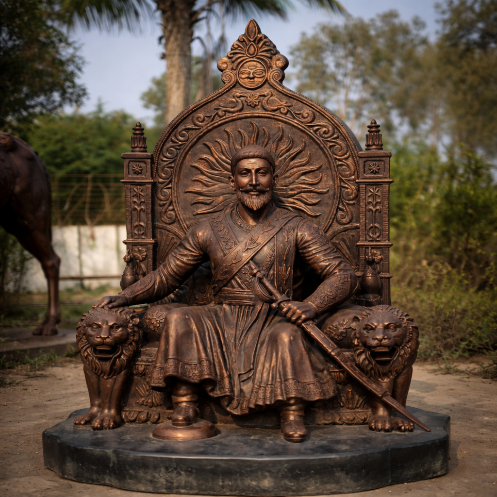 Sri chattrapati Shivaji Maharaj statue